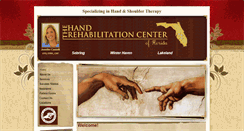 Desktop Screenshot of handrehabcenter.com